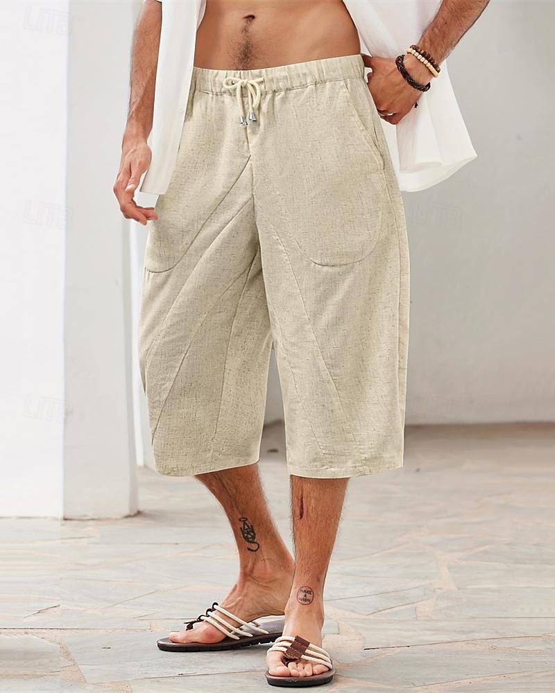 Comfortable Summer Shorts with Drawstring for Casual Outings