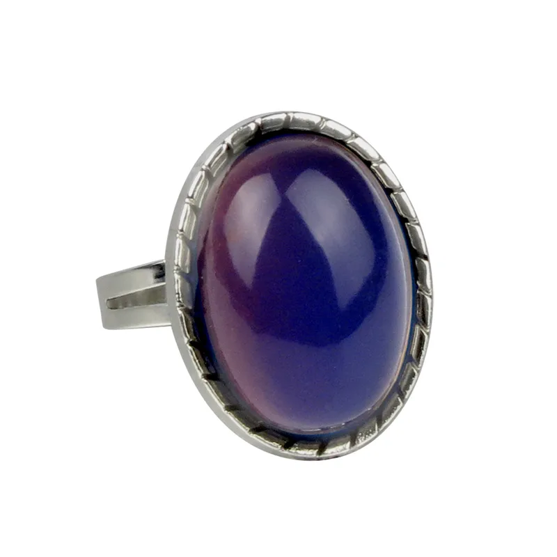 Retro Oval Inlay Ring
