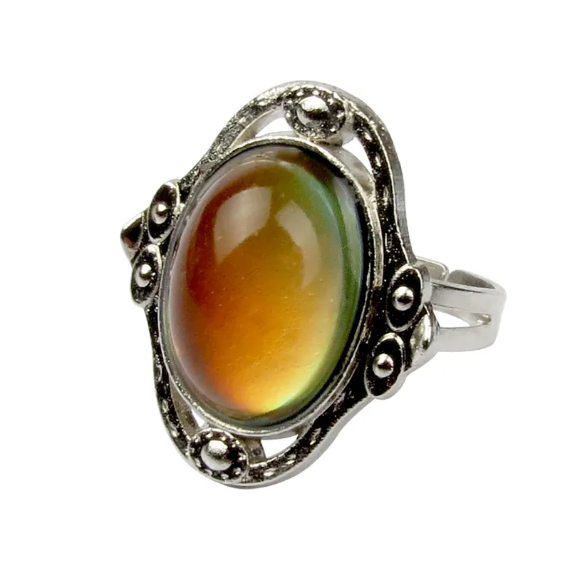 Retro Oval Inlay Ring