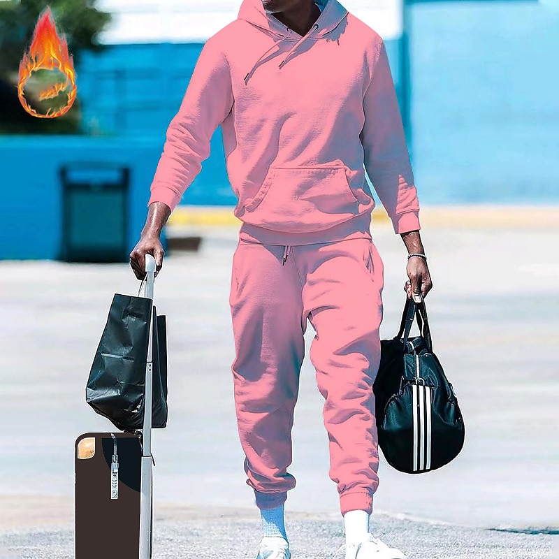 Tracksuit Set With Breathable Fabric For Fitness, Running, And Casual Sports Activities